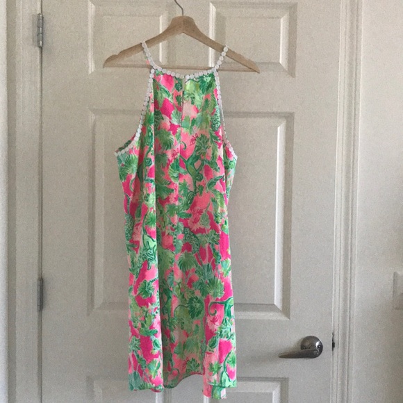 NWT Lilly Pulitzer Pearl Soft Shift-size 16 - Picture 2 of 4